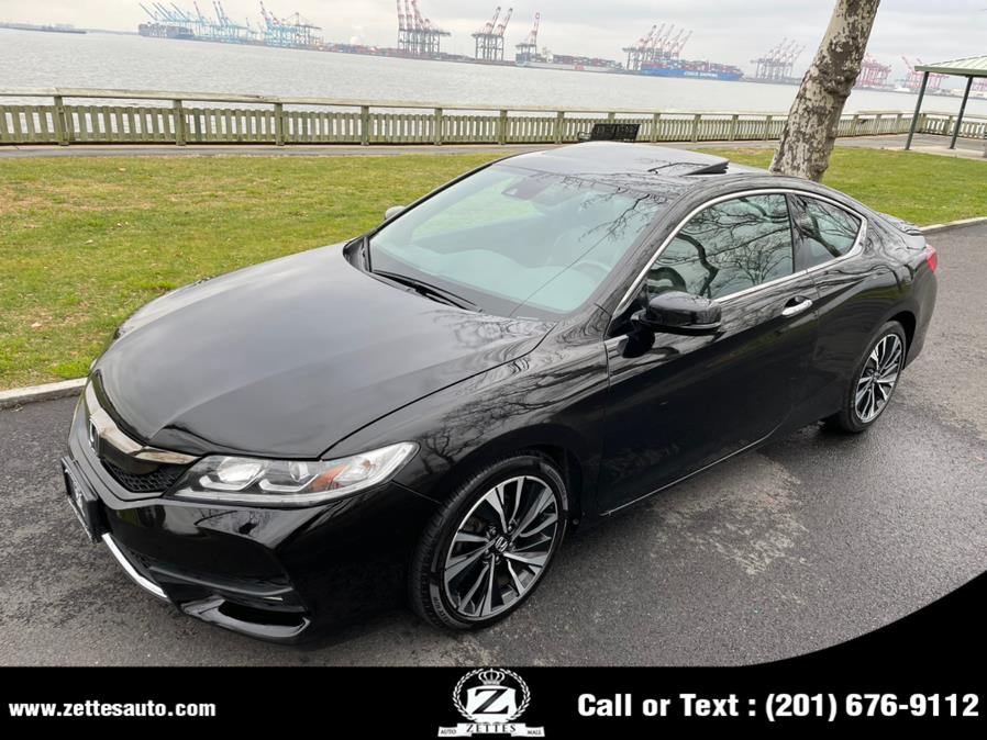 2017 Honda Accord Coupe EX-L V6 Auto w/Navi & Honda Sensing, available for sale in Jersey City, New Jersey | Zettes Auto Mall. Jersey City, New Jersey 2017 Honda Accord Coupe EX-L V6 Auto w/Navi & Honda Sensing, available for sale in Jersey City, New Jersey | Zettes Auto Mall. Jersey City, New Jersey