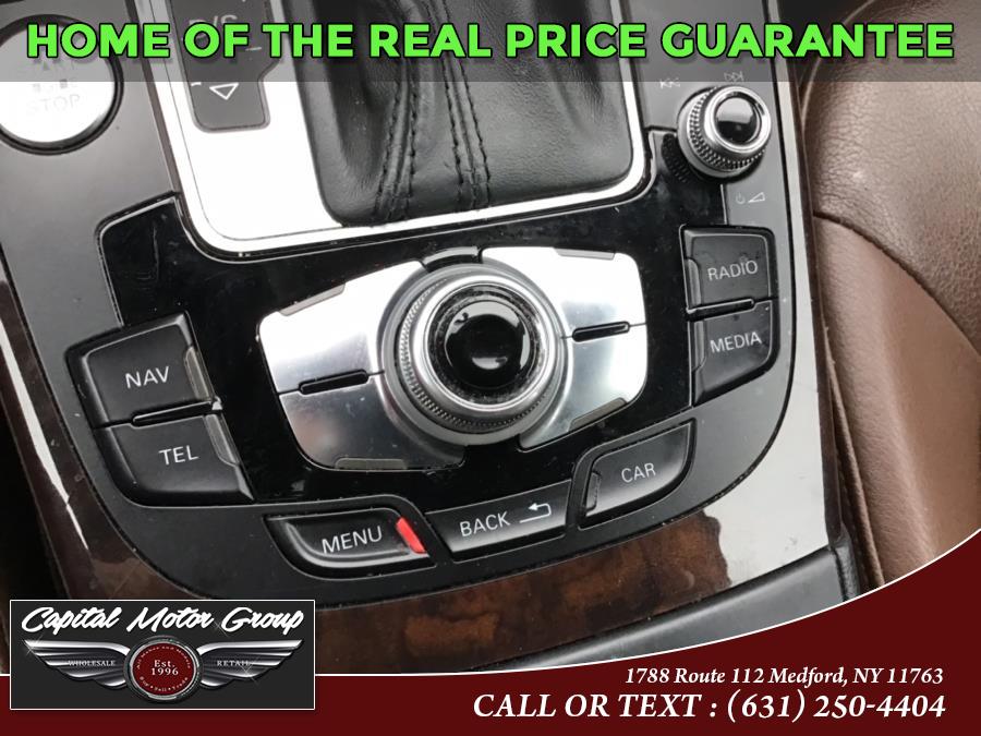 Used Audi A4 4dr Sdn Auto quattro 2.0T Premium Plus 2013 | Capital Motor Group Inc. Medford, New York Used Audi A4 4dr Sdn Auto quattro 2.0T Premium Plus 2013 | Capital Motor Group Inc. Medford, New York