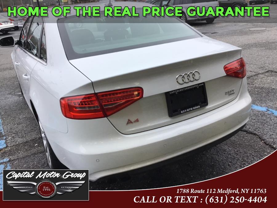 Used Audi A4 4dr Sdn Auto quattro 2.0T Premium Plus 2013 | Capital Motor Group Inc. Medford, New York Used Audi A4 4dr Sdn Auto quattro 2.0T Premium Plus 2013 | Capital Motor Group Inc. Medford, New York