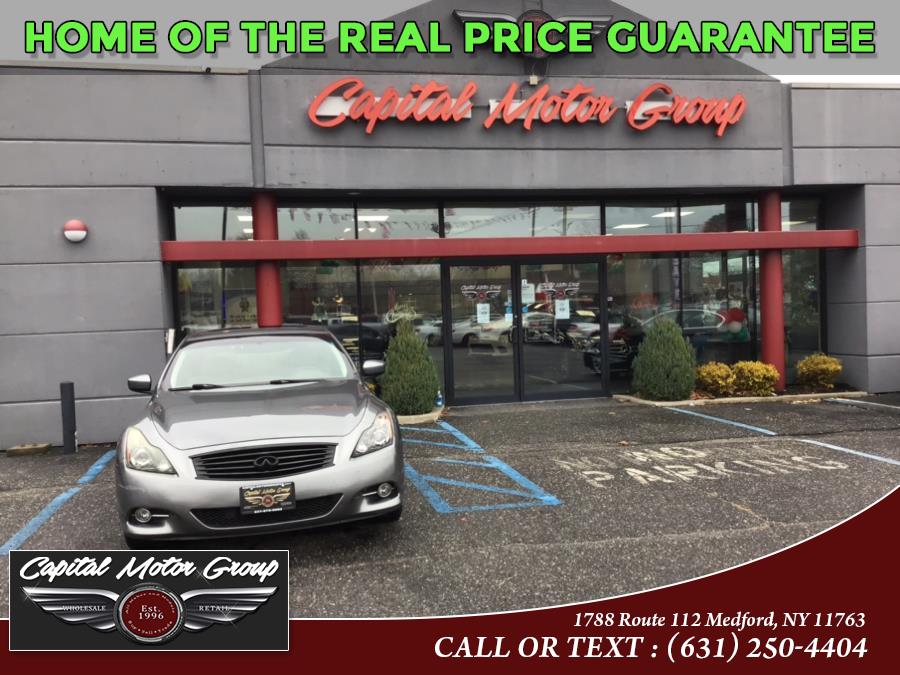 Used Infiniti G37 Coupe 2dr x AWD 2011 | Capital Motor Group Inc. Medford, New York Used Infiniti G37 Coupe 2dr x AWD 2011 | Capital Motor Group Inc. Medford, New York