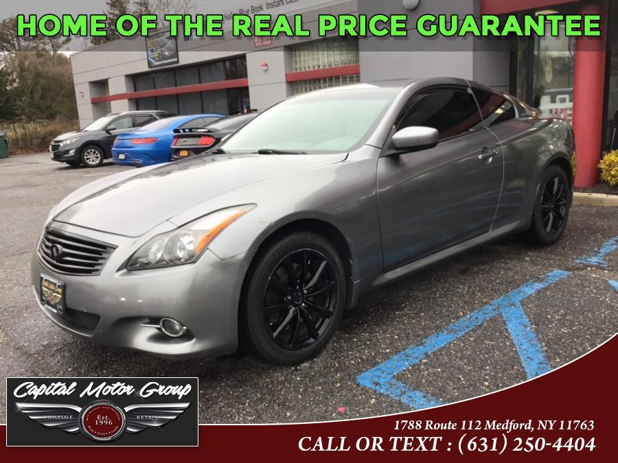 Used Infiniti G37 Coupe 2dr x AWD 2011 | Capital Motor Group Inc. Medford, New York Used Infiniti G37 Coupe 2dr x AWD 2011 | Capital Motor Group Inc. Medford, New York