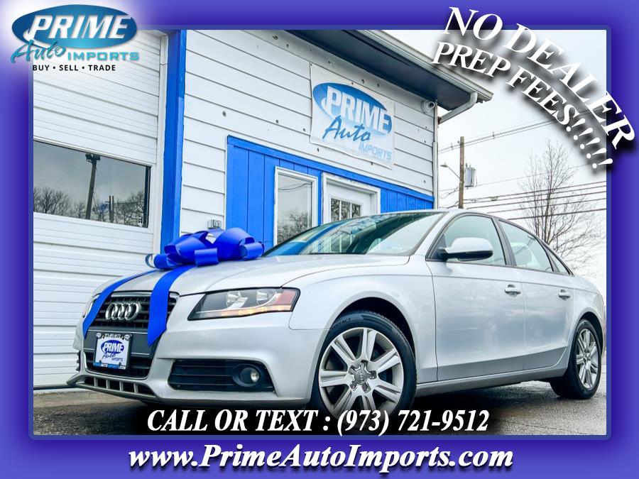 2011 Audi A4 4dr Sdn Auto quattro 2.0T Premium, available for sale in Bloomingdale, New Jersey | Prime Auto Imports. Bloomingdale, New Jersey