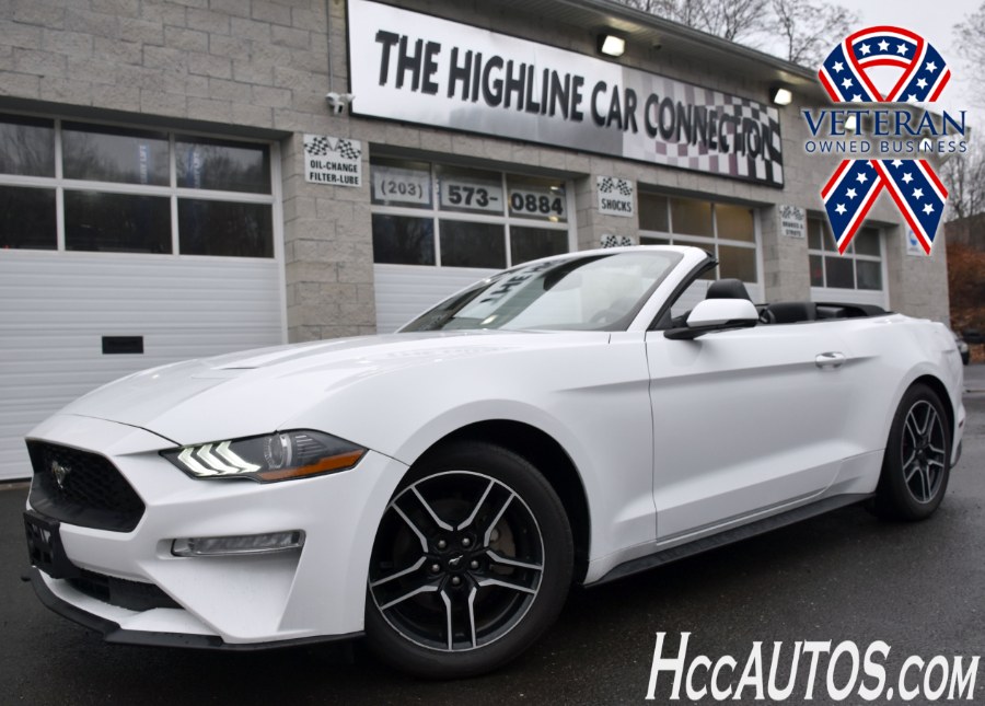 Used Ford Mustang EcoBoost Premium Convertible 2019 | Highline Car Connection. Waterbury, Connecticut