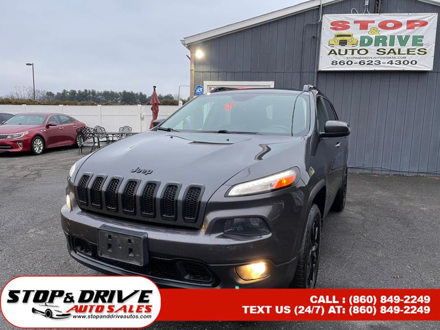 2014 Jeep Cherokee 4WD 4dr Latitude, available for sale in East Windsor, Connecticut | Stop & Drive Auto Sales. East Windsor, Connecticut