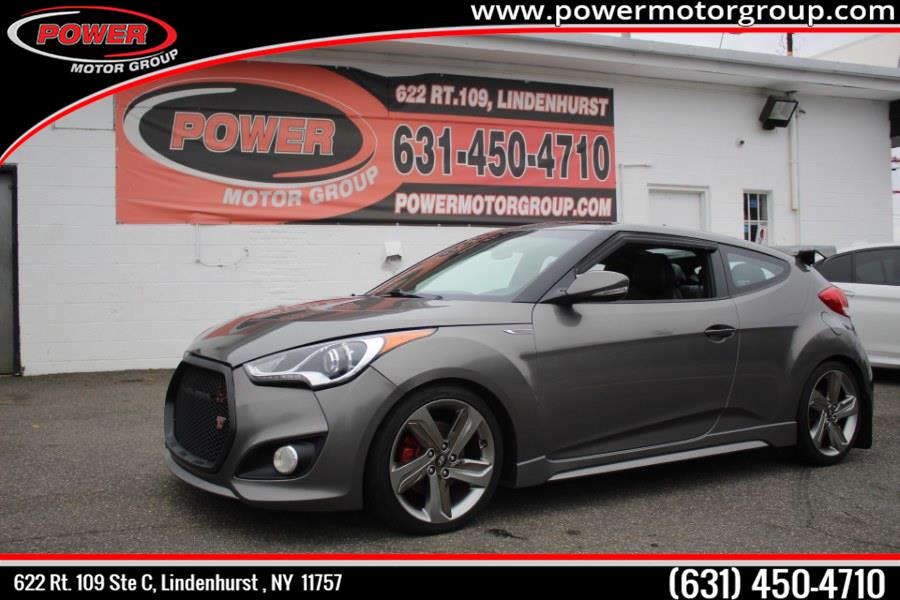 2015 Hyundai Veloster 3dr Cpe Auto Turbo, available for sale in Lindenhurst, New York | Power Motor Group. Lindenhurst, New York