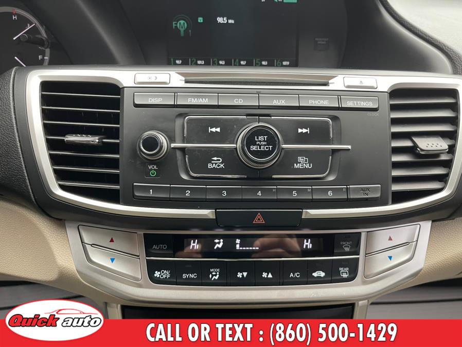 Used Honda Accord Sedan 4dr I4 CVT LX 2015 | Quick Auto LLC. Bristol, Connecticut Used Honda Accord Sedan 4dr I4 CVT LX 2015 | Quick Auto LLC. Bristol, Connecticut