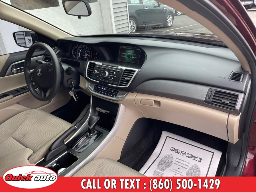 Used Honda Accord Sedan 4dr I4 CVT LX 2015 | Quick Auto LLC. Bristol, Connecticut Used Honda Accord Sedan 4dr I4 CVT LX 2015 | Quick Auto LLC. Bristol, Connecticut
