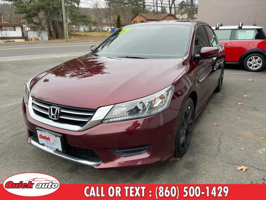 Used Honda Accord Sedan 4dr I4 CVT LX 2015 | Quick Auto LLC. Bristol, Connecticut Used Honda Accord Sedan 4dr I4 CVT LX 2015 | Quick Auto LLC. Bristol, Connecticut