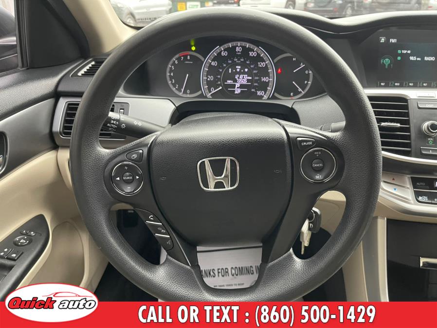 Used Honda Accord Sedan 4dr I4 CVT LX 2015 | Quick Auto LLC. Bristol, Connecticut Used Honda Accord Sedan 4dr I4 CVT LX 2015 | Quick Auto LLC. Bristol, Connecticut