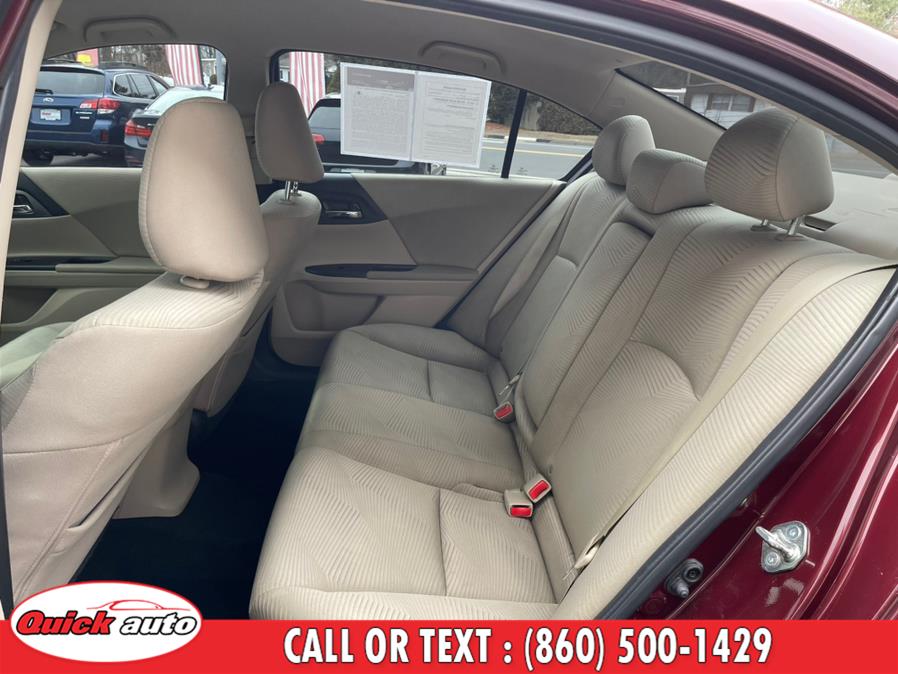 Used Honda Accord Sedan 4dr I4 CVT LX 2015 | Quick Auto LLC. Bristol, Connecticut Used Honda Accord Sedan 4dr I4 CVT LX 2015 | Quick Auto LLC. Bristol, Connecticut