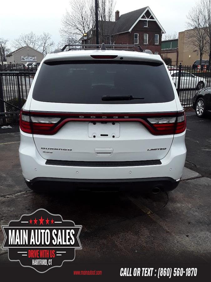 Used Dodge Durango AWD 4dr Limited 2015 | Main Auto Sales LLC. Hartford, Connecticut Used Dodge Durango AWD 4dr Limited 2015 | Main Auto Sales LLC. Hartford, Connecticut