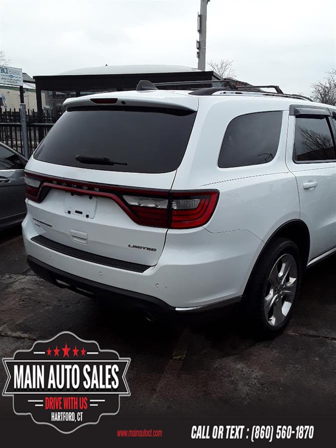 Used Dodge Durango AWD 4dr Limited 2015 | Main Auto Sales LLC. Hartford, Connecticut Used Dodge Durango AWD 4dr Limited 2015 | Main Auto Sales LLC. Hartford, Connecticut