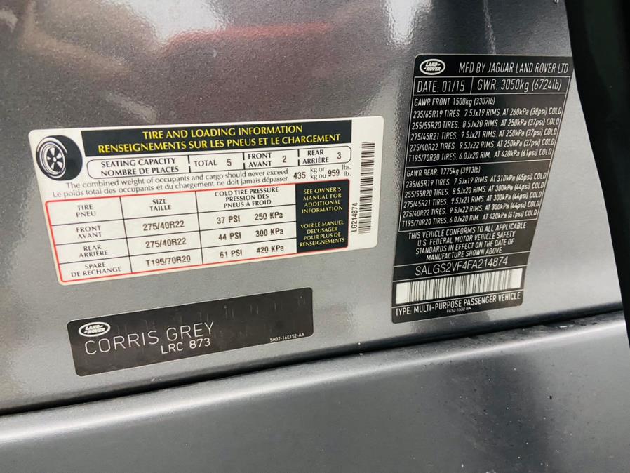 2015 Land Rover Range Rover 4WD 4dr HSE, available for sale in Linden, New Jersey | East Coast Auto Group. Linden, New Jersey 2015 Land Rover Range Rover 4WD 4dr HSE, available for sale in Linden, New Jersey | East Coast Auto Group. Linden, New Jersey
