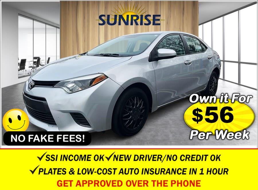 2016 Toyota Corolla 4dr Sdn CVT LE Plus (Natl), available for sale in Elmont, New York | Sunrise of Elmont. Elmont, New York