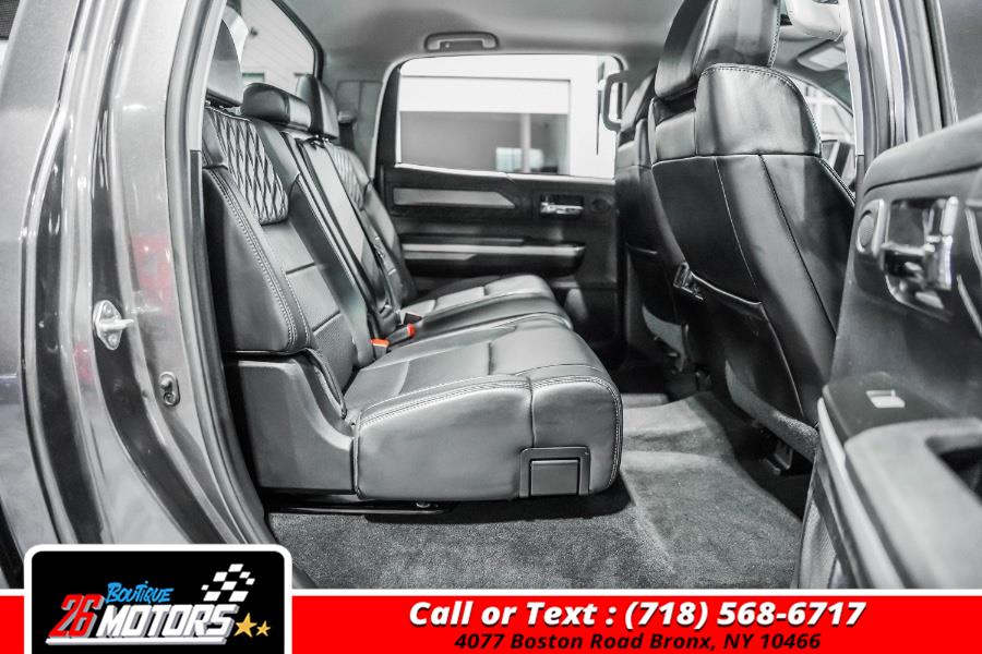 Used Toyota Tundra 4WD Platinum CrewMax 5.5'' Bed 5.7L (Natl) 2017 | 26 Motors Boutique. Bronx, New York Used Toyota Tundra 4WD Platinum CrewMax 5.5'' Bed 5.7L (Natl) 2017 | 26 Motors Boutique. Bronx, New York