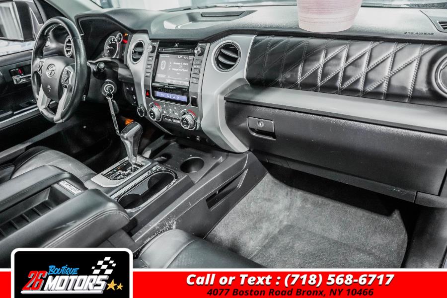 Used Toyota Tundra 4WD Platinum CrewMax 5.5'' Bed 5.7L (Natl) 2017 | 26 Motors Boutique. Bronx, New York Used Toyota Tundra 4WD Platinum CrewMax 5.5'' Bed 5.7L (Natl) 2017 | 26 Motors Boutique. Bronx, New York