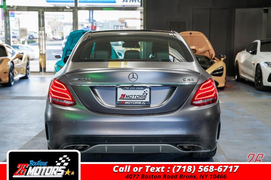 Used Mercedes-Benz C-Class AMG C 43 4MATIC Sedan 2018 | 26 Motors Boutique. Bronx, New York Used Mercedes-Benz C-Class AMG C 43 4MATIC Sedan 2018 | 26 Motors Boutique. Bronx, New York