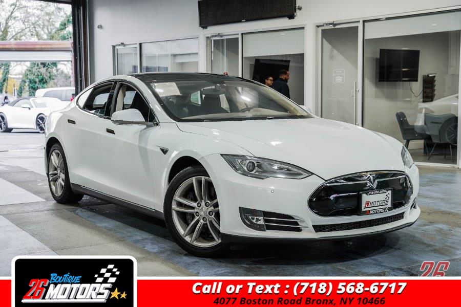 Used Tesla Model S 4dr Sdn 85 kWh Battery 2014 | 26 Motors Boutique. Bronx, New York Used Tesla Model S 4dr Sdn 85 kWh Battery 2014 | 26 Motors Boutique. Bronx, New York