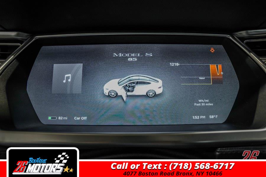 Used Tesla Model S 4dr Sdn 85 kWh Battery 2014 | 26 Motors Boutique. Bronx, New York Used Tesla Model S 4dr Sdn 85 kWh Battery 2014 | 26 Motors Boutique. Bronx, New York