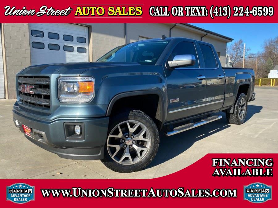 2014 GMC Sierra 1500 4WD Double Cab 143.5" SLE, available for sale in West Springfield, Massachusetts | Union Street Auto Sales. West Springfield, Massachusetts