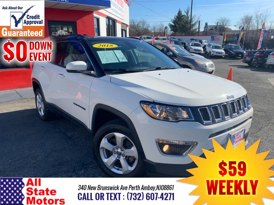 2018 Jeep Compass Limited 4x4, available for sale in Perth Amboy, New Jersey | All State Motor Inc. Perth Amboy, New Jersey 2018 Jeep Compass Limited 4x4, available for sale in Perth Amboy, New Jersey | All State Motor Inc. Perth Amboy, New Jersey