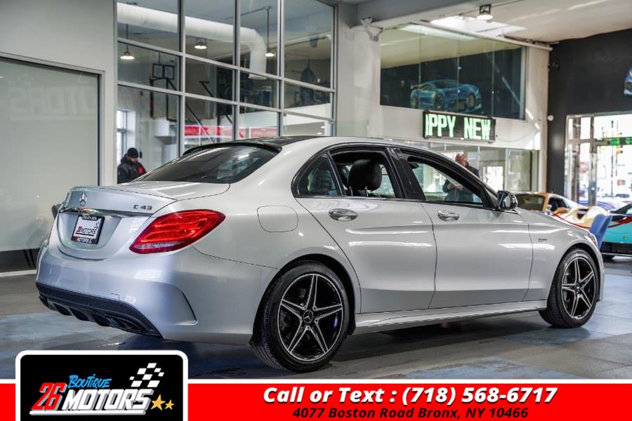 Used Mercedes-Benz C-Class AMG C 43 4MATIC Sedan 2017 | 26 Motors Boutique. Bronx, New York Used Mercedes-Benz C-Class AMG C 43 4MATIC Sedan 2017 | 26 Motors Boutique. Bronx, New York