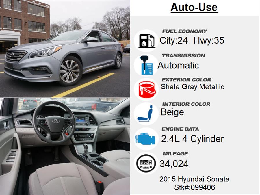 Used Hyundai Sonata Sport 2015 | Autouse. Andover, Massachusetts Used Hyundai Sonata Sport 2015 | Autouse. Andover, Massachusetts