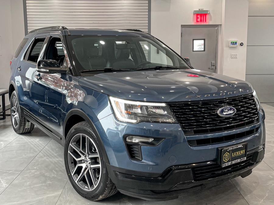 Used Ford Explorer Sport 4WD 2018 | Luxury Motor Club. Franklin Square, New York Used Ford Explorer Sport 4WD 2018 | Luxury Motor Club. Franklin Square, New York