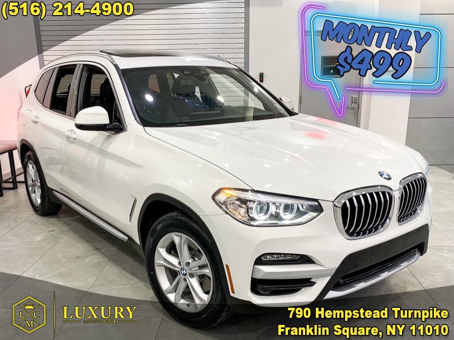 2020 BMW X3 xDrive30i Sports Activity Vehicle, available for sale in Franklin Square, New York | Luxury Motor Club. Franklin Square, New York
