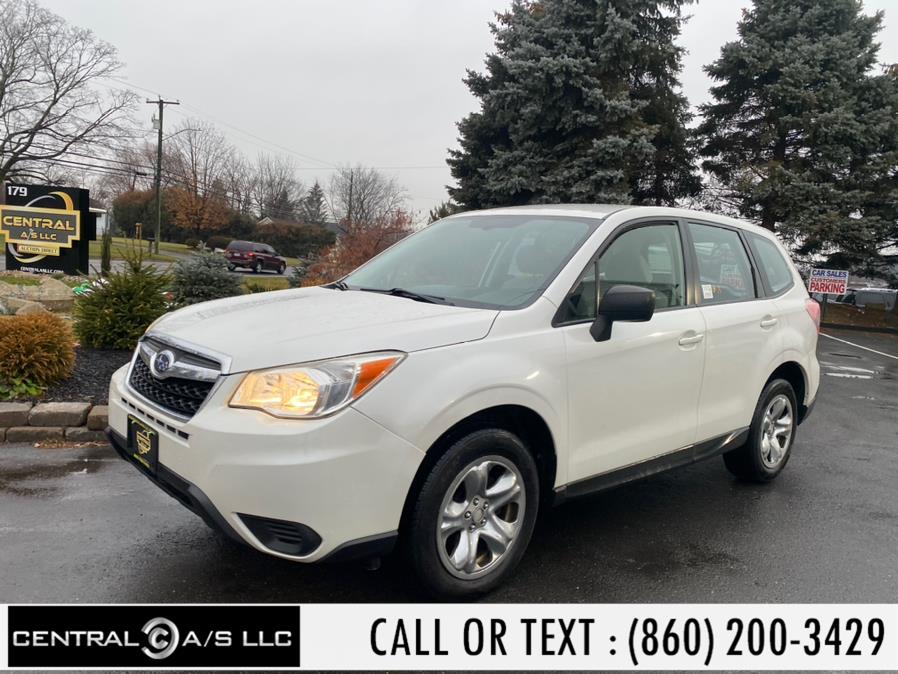 2014 Subaru Forester 4dr Man 2.5i PZEV, available for sale in East Windsor, Connecticut | Central A/S LLC. East Windsor, Connecticut