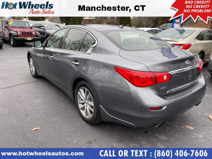 Used INFINITI Q50 4dr Sdn 3.0t Premium AWD 2016 | Hot Wheels Auto Sales LLC. Manchester, Connecticut Used INFINITI Q50 4dr Sdn 3.0t Premium AWD 2016 | Hot Wheels Auto Sales LLC. Manchester, Connecticut