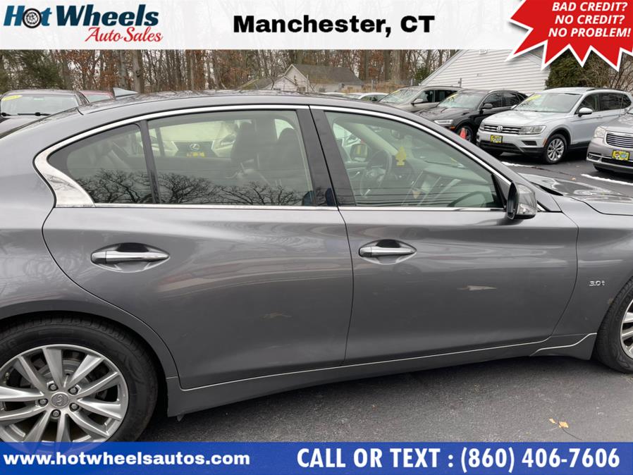 Used INFINITI Q50 4dr Sdn 3.0t Premium AWD 2016 | Hot Wheels Auto Sales LLC. Manchester, Connecticut Used INFINITI Q50 4dr Sdn 3.0t Premium AWD 2016 | Hot Wheels Auto Sales LLC. Manchester, Connecticut