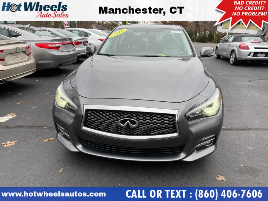 Used INFINITI Q50 4dr Sdn 3.0t Premium AWD 2016 | Hot Wheels Auto Sales LLC. Manchester, Connecticut Used INFINITI Q50 4dr Sdn 3.0t Premium AWD 2016 | Hot Wheels Auto Sales LLC. Manchester, Connecticut