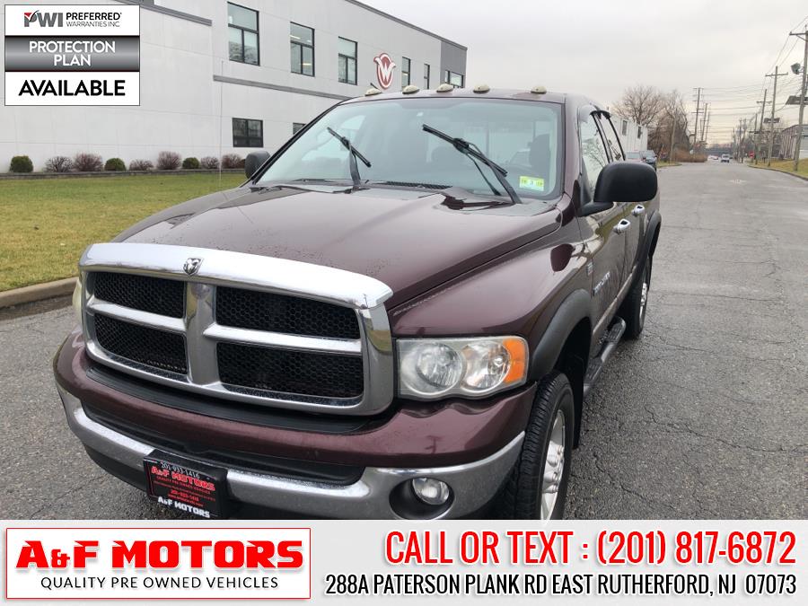 Used Dodge Ram 2500 4dr Quad Cab 160.5" WB 4WD SLT 2004 | A&F Motors LLC. East Rutherford, New Jersey Used Dodge Ram 2500 4dr Quad Cab 160.5" WB 4WD SLT 2004 | A&F Motors LLC. East Rutherford, New Jersey