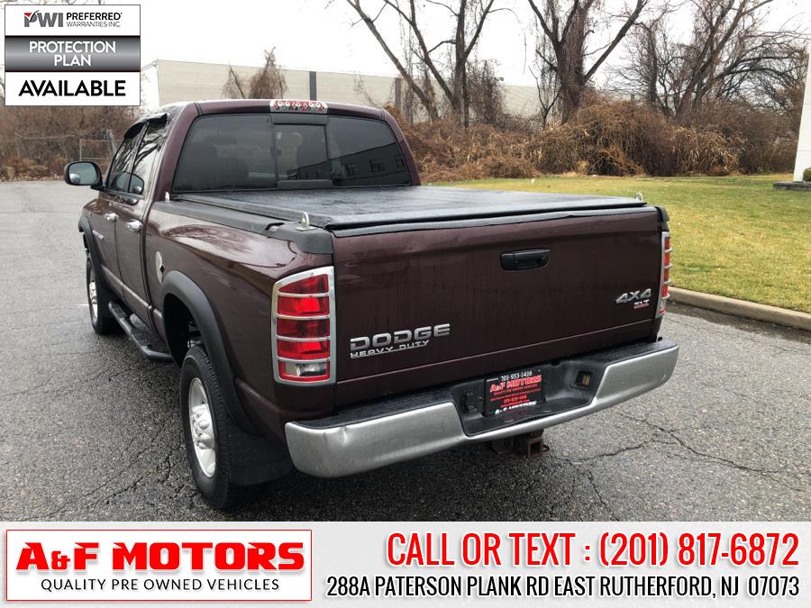 Used Dodge Ram 2500 4dr Quad Cab 160.5" WB 4WD SLT 2004 | A&F Motors LLC. East Rutherford, New Jersey Used Dodge Ram 2500 4dr Quad Cab 160.5" WB 4WD SLT 2004 | A&F Motors LLC. East Rutherford, New Jersey