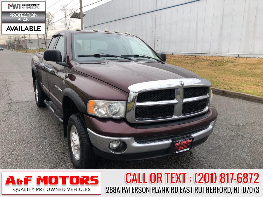 Used Dodge Ram 2500 4dr Quad Cab 160.5" WB 4WD SLT 2004 | A&F Motors LLC. East Rutherford, New Jersey Used Dodge Ram 2500 4dr Quad Cab 160.5" WB 4WD SLT 2004 | A&F Motors LLC. East Rutherford, New Jersey
