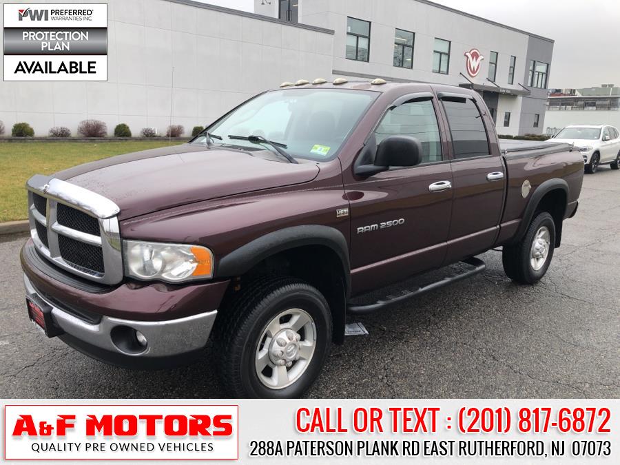 Used Dodge Ram 2500 4dr Quad Cab 160.5" WB 4WD SLT 2004 | A&F Motors LLC. East Rutherford, New Jersey Used Dodge Ram 2500 4dr Quad Cab 160.5" WB 4WD SLT 2004 | A&F Motors LLC. East Rutherford, New Jersey
