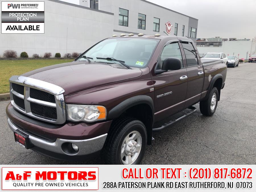 Used Dodge Ram 2500 4dr Quad Cab 160.5" WB 4WD SLT 2004 | A&F Motors LLC. East Rutherford, New Jersey Used Dodge Ram 2500 4dr Quad Cab 160.5" WB 4WD SLT 2004 | A&F Motors LLC. East Rutherford, New Jersey