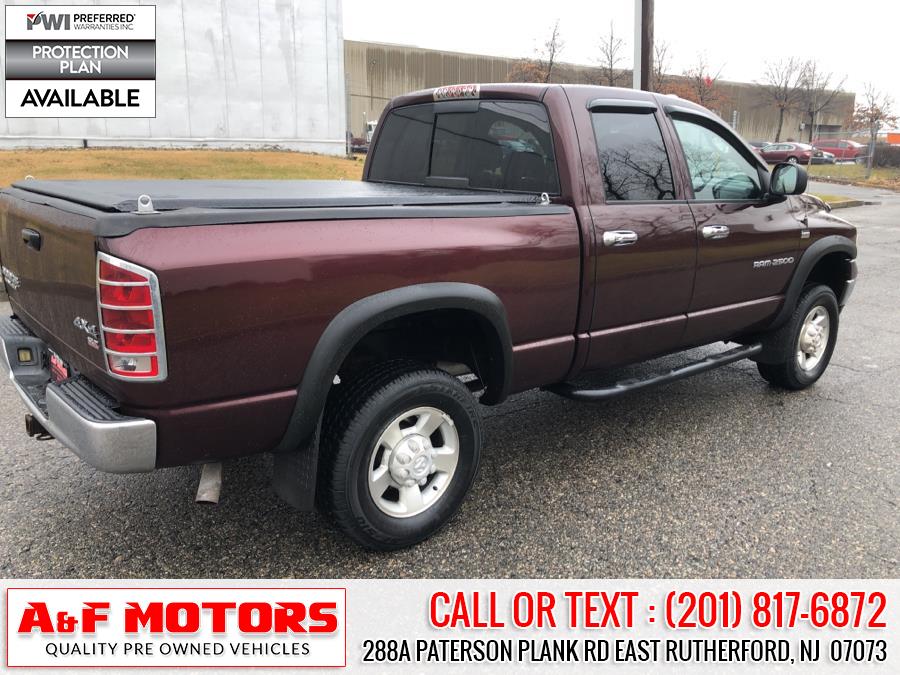 Used Dodge Ram 2500 4dr Quad Cab 160.5" WB 4WD SLT 2004 | A&F Motors LLC. East Rutherford, New Jersey Used Dodge Ram 2500 4dr Quad Cab 160.5" WB 4WD SLT 2004 | A&F Motors LLC. East Rutherford, New Jersey