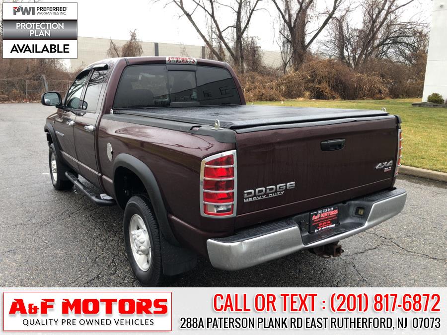 Used Dodge Ram 2500 4dr Quad Cab 160.5" WB 4WD SLT 2004 | A&F Motors LLC. East Rutherford, New Jersey Used Dodge Ram 2500 4dr Quad Cab 160.5" WB 4WD SLT 2004 | A&F Motors LLC. East Rutherford, New Jersey