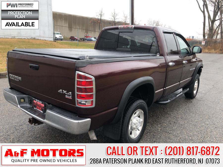 Used Dodge Ram 2500 4dr Quad Cab 160.5" WB 4WD SLT 2004 | A&F Motors LLC. East Rutherford, New Jersey Used Dodge Ram 2500 4dr Quad Cab 160.5" WB 4WD SLT 2004 | A&F Motors LLC. East Rutherford, New Jersey