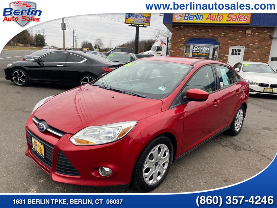 2012 Ford Focus 4dr Sdn SE, available for sale in Berlin, Connecticut | Berlin Auto Sales LLC. Berlin, Connecticut 2012 Ford Focus 4dr Sdn SE, available for sale in Berlin, Connecticut | Berlin Auto Sales LLC. Berlin, Connecticut