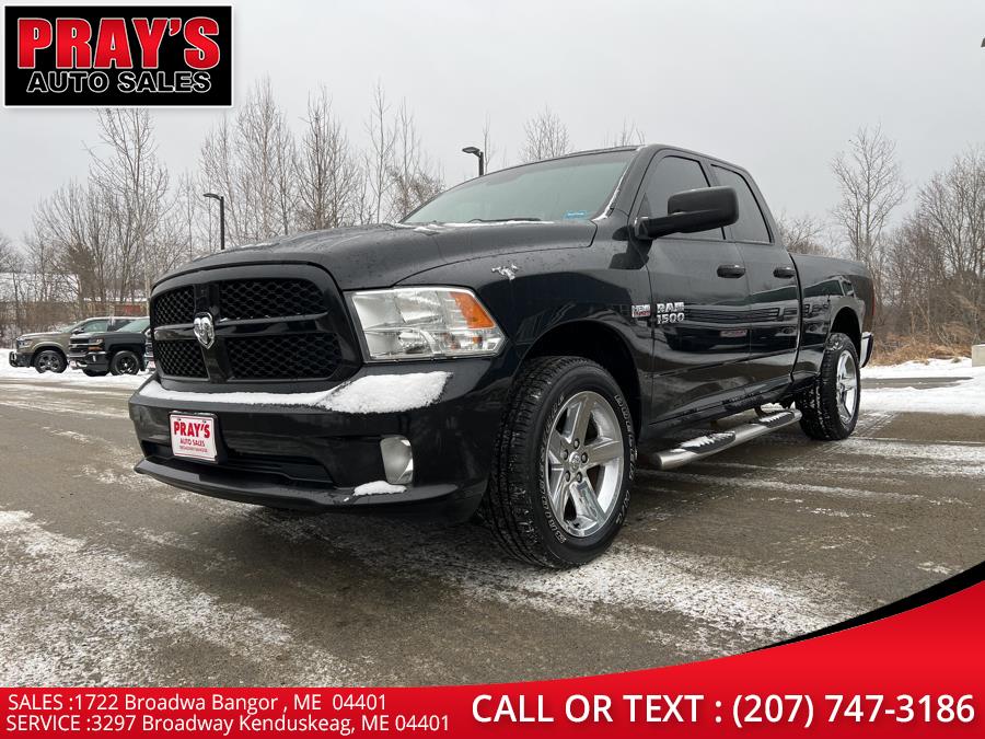 2015 Ram 1500 4WD Quad Cab 140.5" Express, available for sale in Bangor , Maine | Pray's Auto Sales . Bangor , Maine