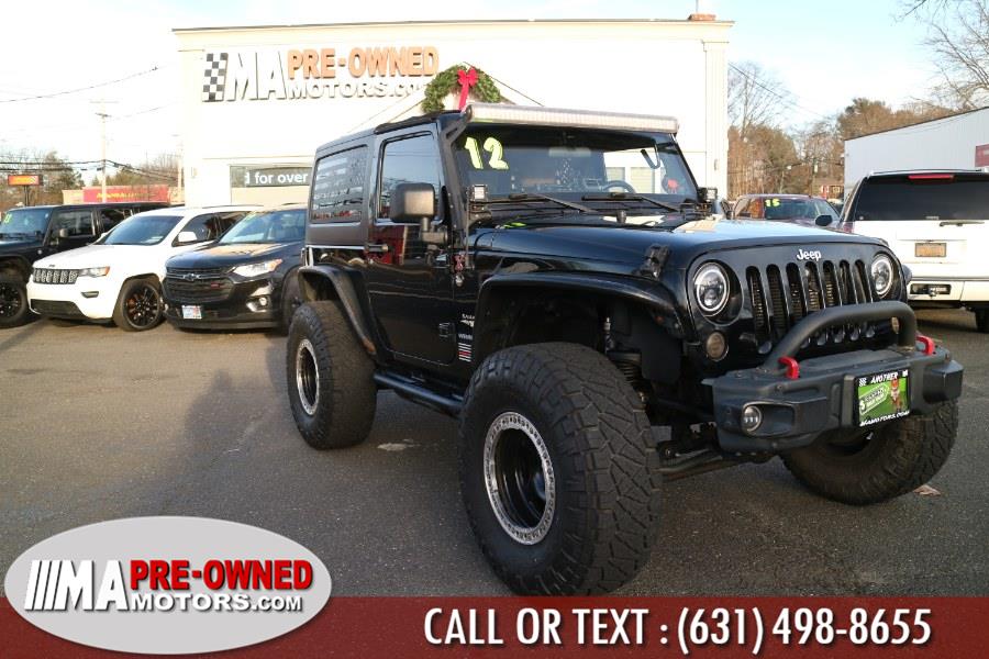 2012 Jeep Wrangler 4WD 2dr Sahara, available for sale in Huntington Station, New York | M & A Motors. Huntington Station, New York