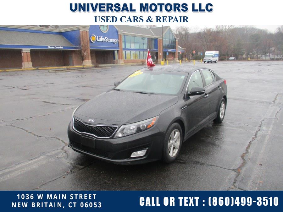 2015 Kia Optima 4dr Sdn LX, available for sale in New Britain, Connecticut | Universal Motors LLC. New Britain, Connecticut 2015 Kia Optima 4dr Sdn LX, available for sale in New Britain, Connecticut | Universal Motors LLC. New Britain, Connecticut