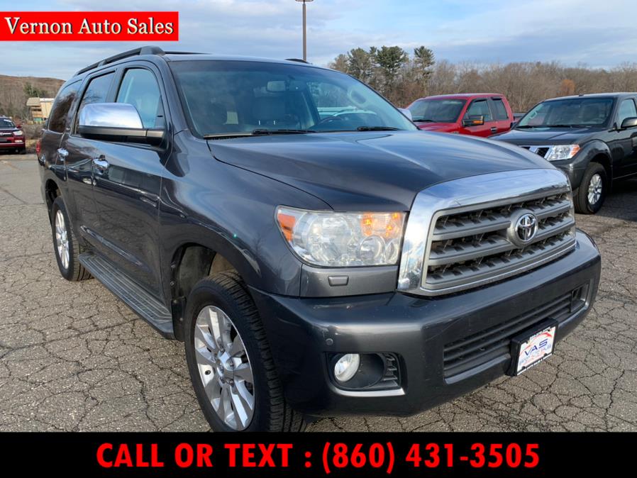 Used Toyota Sequoia 4WD 5.7L Platinum (Natl) 2015 | Vernon Auto Sale & Service. Manchester, Connecticut Used Toyota Sequoia 4WD 5.7L Platinum (Natl) 2015 | Vernon Auto Sale & Service. Manchester, Connecticut