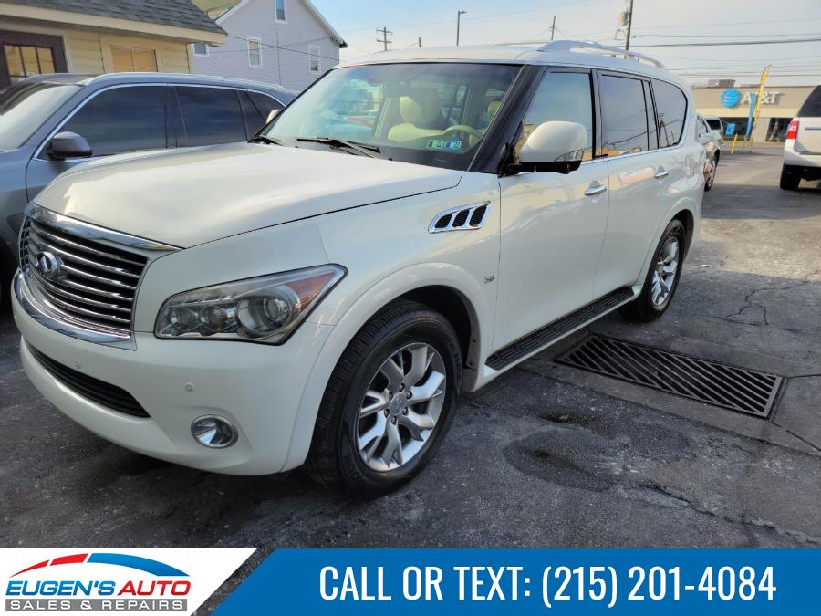 2014 Infiniti QX80 4WD 4dr, available for sale in Philadelphia, Pennsylvania | Eugen's Auto Sales & Repairs. Philadelphia, Pennsylvania