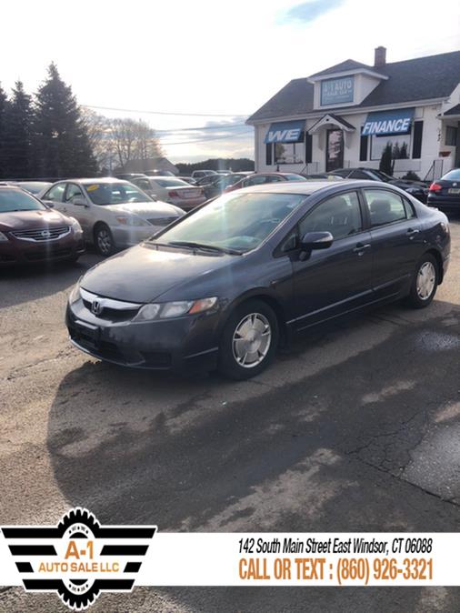 2009 Honda Civic Hybrid 4dr Sdn w/Leather, available for sale in East Windsor, Connecticut | A1 Auto Sale LLC. East Windsor, Connecticut 2009 Honda Civic Hybrid 4dr Sdn w/Leather, available for sale in East Windsor, Connecticut | A1 Auto Sale LLC. East Windsor, Connecticut