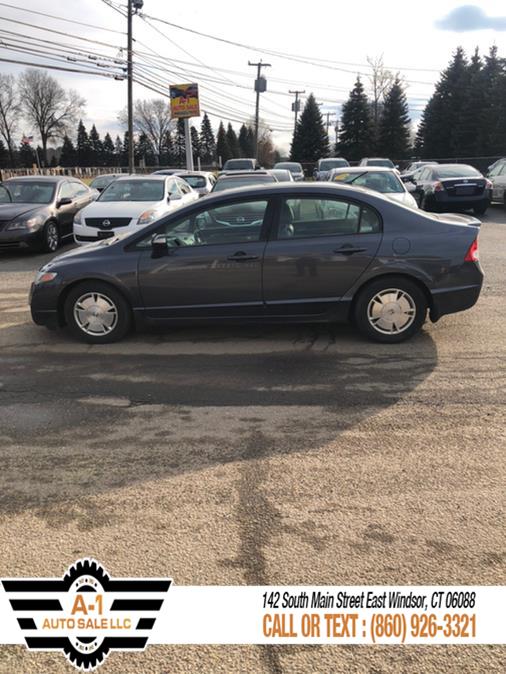 2009 Honda Civic Hybrid 4dr Sdn w/Leather, available for sale in East Windsor, Connecticut | A1 Auto Sale LLC. East Windsor, Connecticut 2009 Honda Civic Hybrid 4dr Sdn w/Leather, available for sale in East Windsor, Connecticut | A1 Auto Sale LLC. East Windsor, Connecticut
