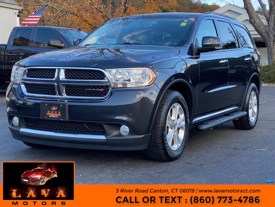 2013 Dodge Durango AWD 4dr Crew, available for sale in Canton, Connecticut | Lava Motors. Canton, Connecticut